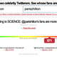 Image for article titled Which Celeb Has The Dumbest Fans On Twitter?